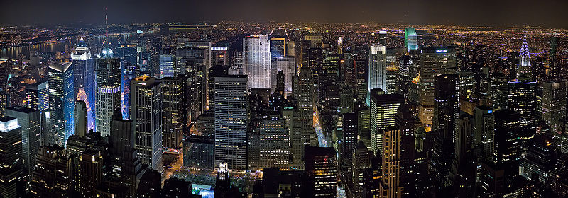 NYC at night